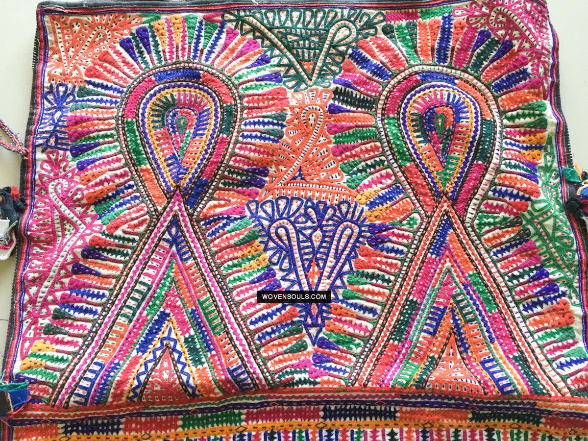 734 Vintage Rabari Dowry Bag-WOVENSOULS Antique Textiles & Art Gallery