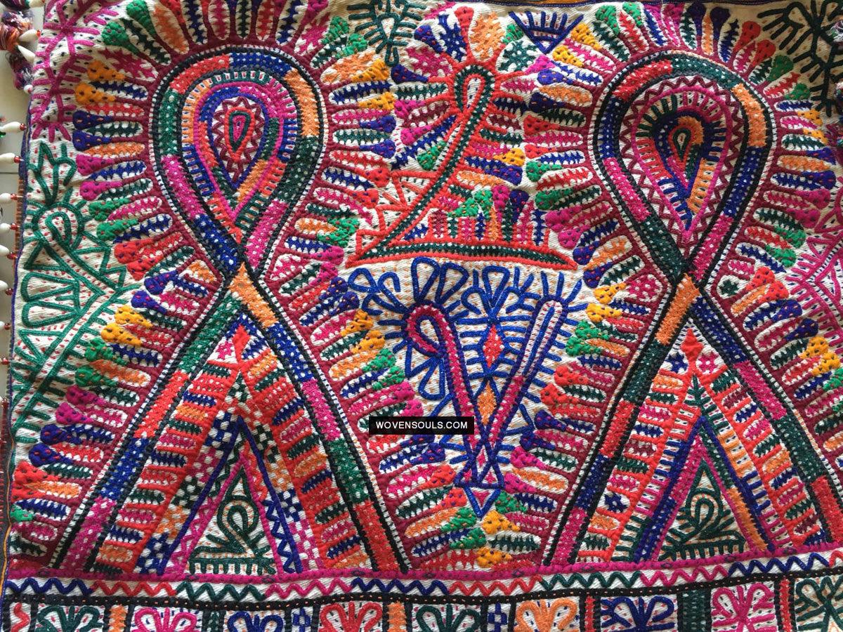 734 Vintage Rabari Dowry Bag-WOVENSOULS Antique Textiles & Art Gallery
