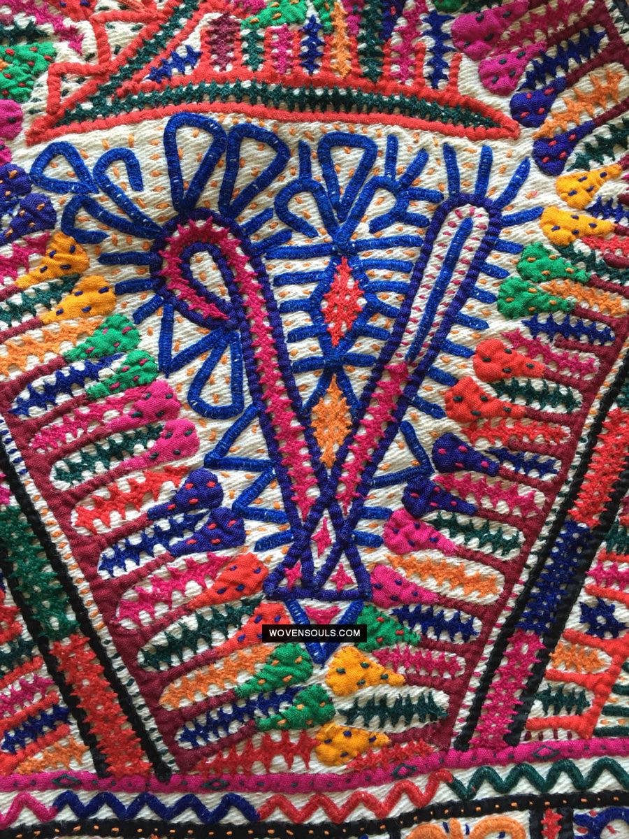734 Vintage Rabari Dowry Bag-WOVENSOULS Antique Textiles & Art Gallery