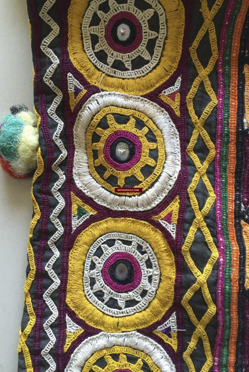 737 Vintage Rabari Dowry Bag - Textile Art of Gujarat-WOVENSOULS-Antique-Vintage-Textiles-Art-Decor