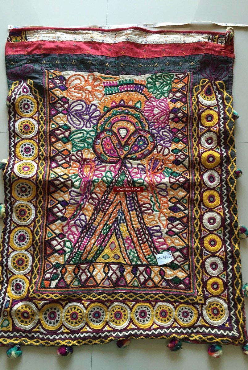 737 Vintage Rabari Dowry Bag - Textile Art of Gujarat-WOVENSOULS-Antique-Vintage-Textiles-Art-Decor
