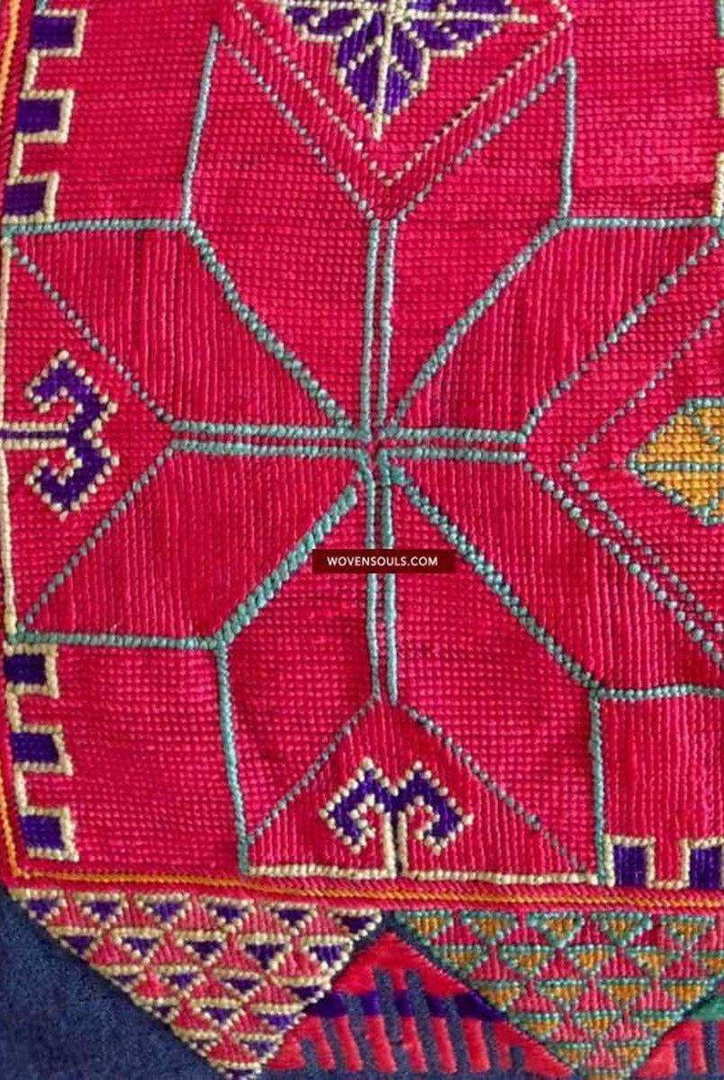 747 robe de mariée Kohistan vintage avec broderie superfine-WOVENSOULS-Antique-Vintage-Textiles-Art-Décor