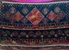 771 SOLD Vintage Kohistan Wedding Shawl with superfine Abbasi Embroidery-WOVENSOULS-Antique-Vintage-Textiles-Art-Decor