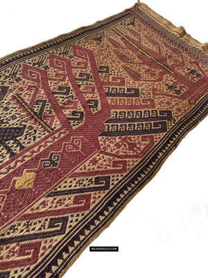 796 Antique Palepai Tampan Ship Cloth Sumatran Textile
