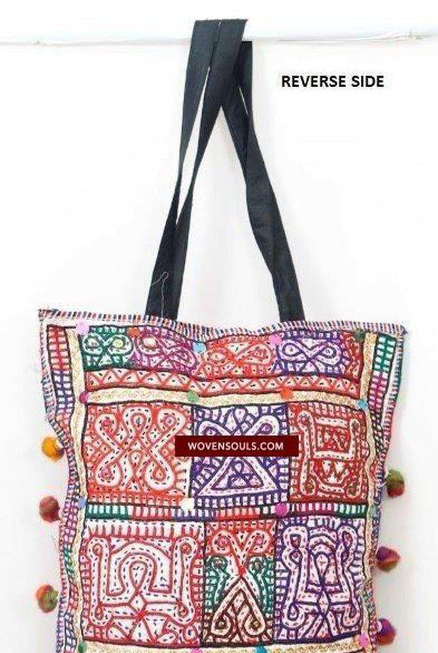 856 Debariya Bag-WOVENSOULS-Antique-Vintage-Textiles-Art-Decor