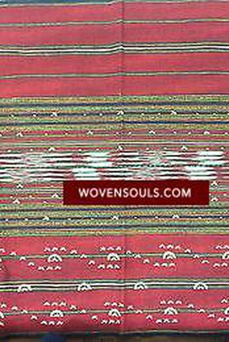 884 Seltenes Vintage burmesisches Hilltribe-Textil mit Hiobstränensamen-WOVENSOULS-Antike-Vintage-Textilien-Kunst-Dekor