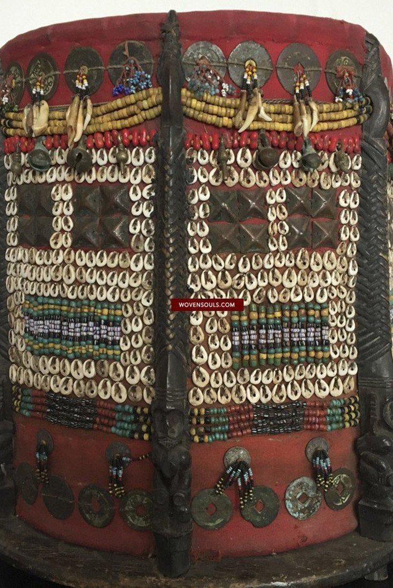 886 MASTERPIECE - Antique Maloh Dayak Baby Carrier from Borneo-WOVENSOULS-Antique-Vintage-Textiles-Art-Decor