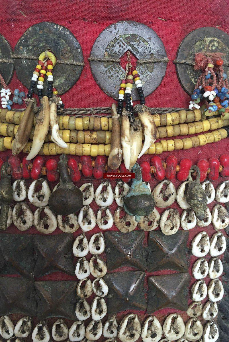 886 MASTERPIECE - Antique Maloh Dayak Baby Carrier from Borneo-WOVENSOULS-Antique-Vintage-Textiles-Art-Decor