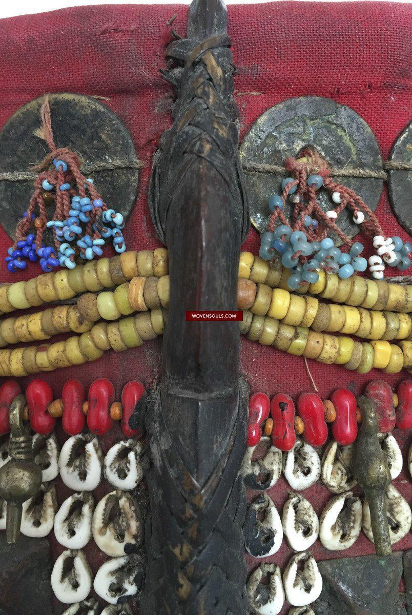 886 MASTERPIECE - Antique Maloh Dayak Baby Carrier from Borneo-WOVENSOULS-Antique-Vintage-Textiles-Art-Decor