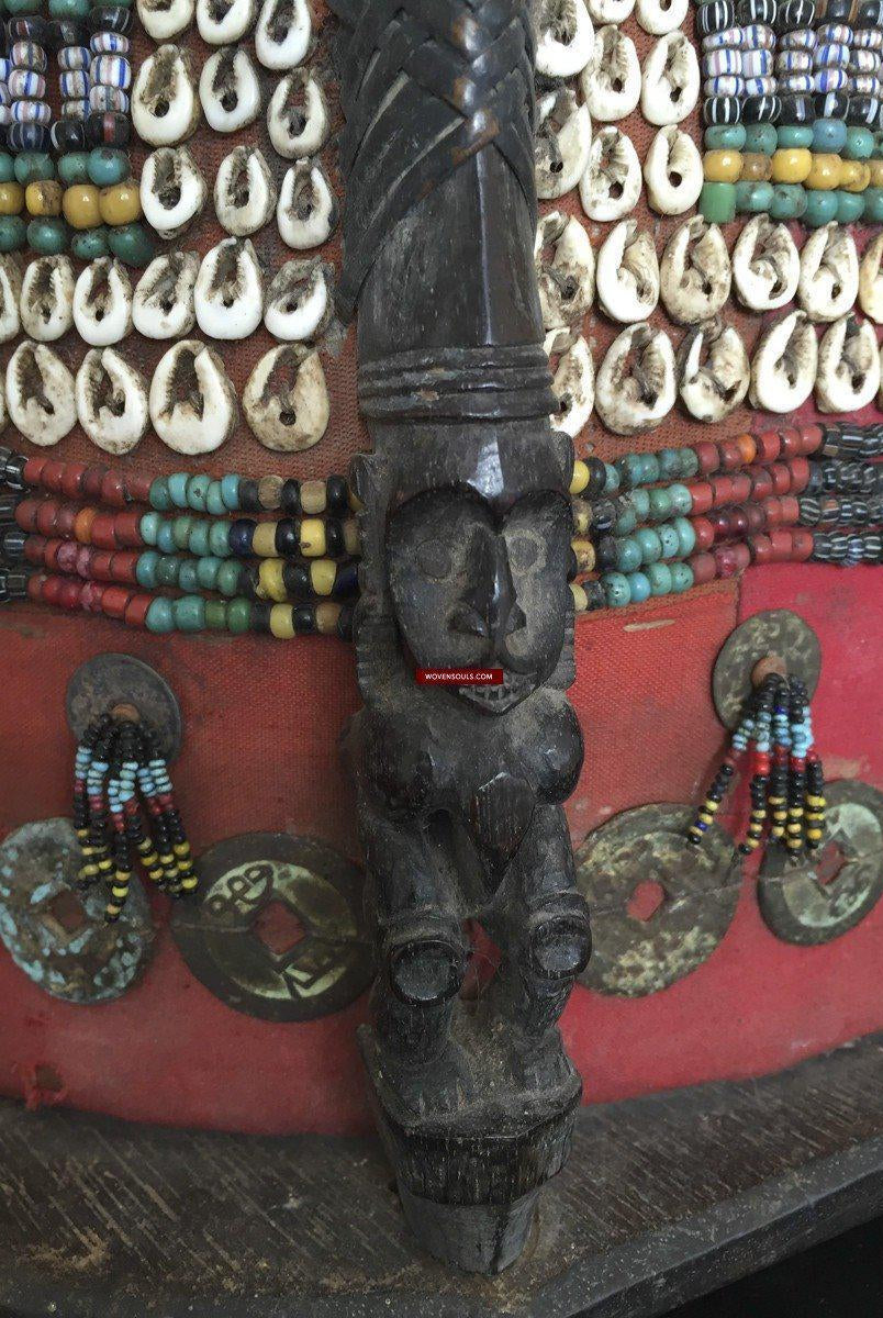 886 MASTERPIECE - Antique Maloh Dayak Baby Carrier from Borneo-WOVENSOULS-Antique-Vintage-Textiles-Art-Decor