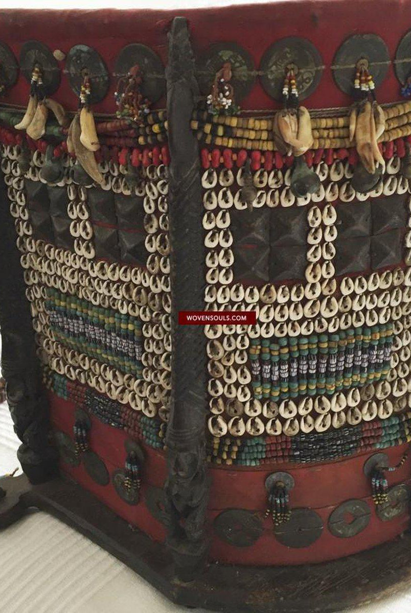 886 MASTERPIECE - Antique Maloh Dayak Baby Carrier from Borneo-WOVENSOULS-Antique-Vintage-Textiles-Art-Decor