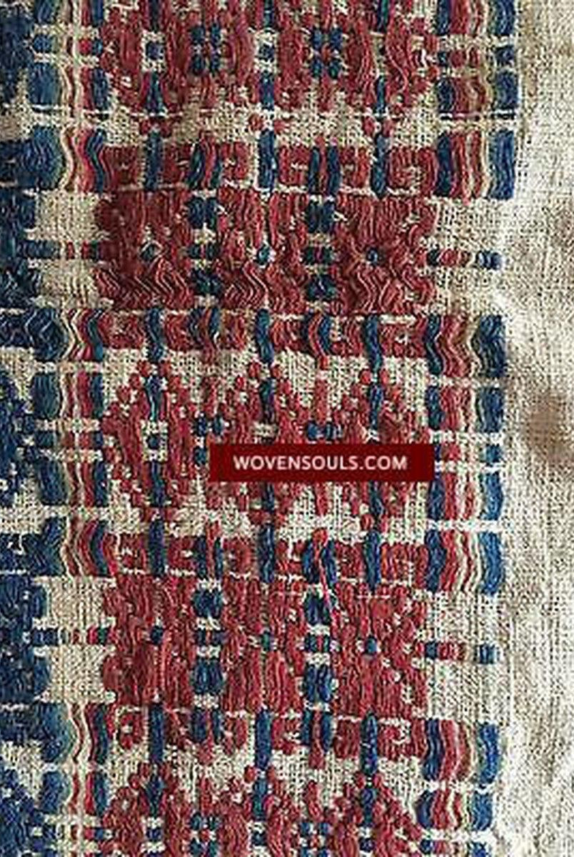 888 Tissage cérémoniel balinais vintage-WOVENSOULS-Antique-Vintage-Textiles-Art-Décor
