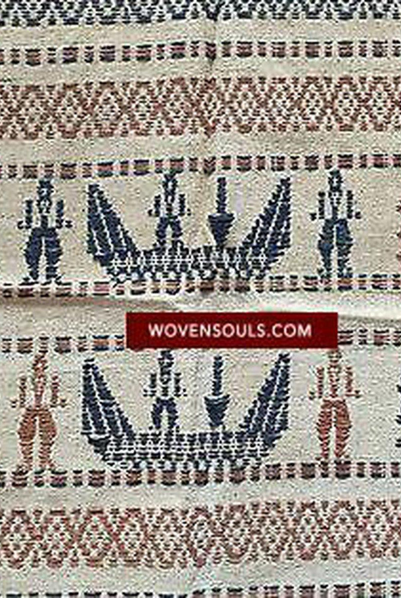 889 Vintage Sasak Tribe Ship Cloth from Lombok-WOVENSOULS-Antique-Vintage-Textiles-Art-Decor