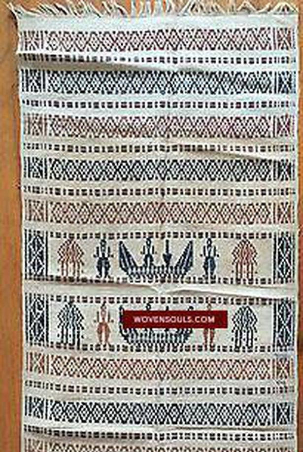 889 Vintage Sasak Tribe Ship Cloth from Lombok-WOVENSOULS-Antique-Vintage-Textiles-Art-Decor
