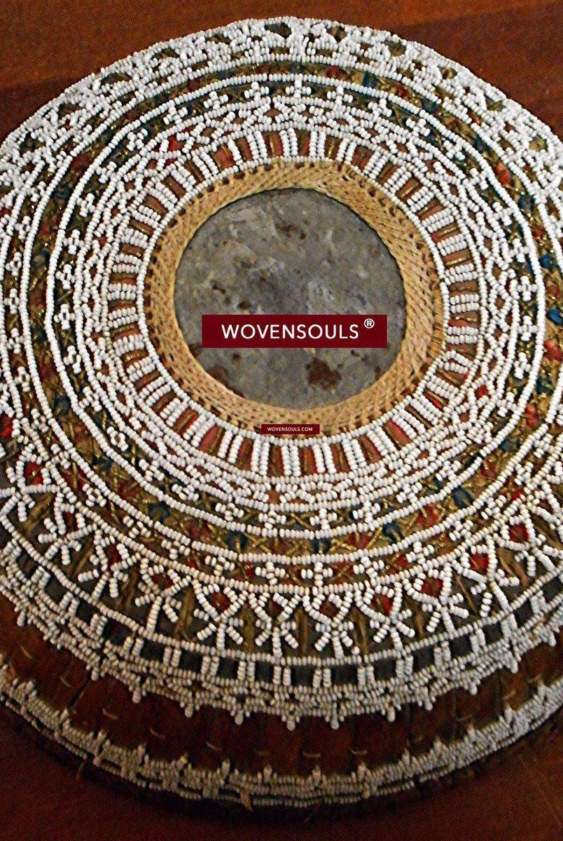 894 SOLD Bali Basket Fine Beads-WOVENSOULS-Antique-Vintage-Textiles-Art-Decor