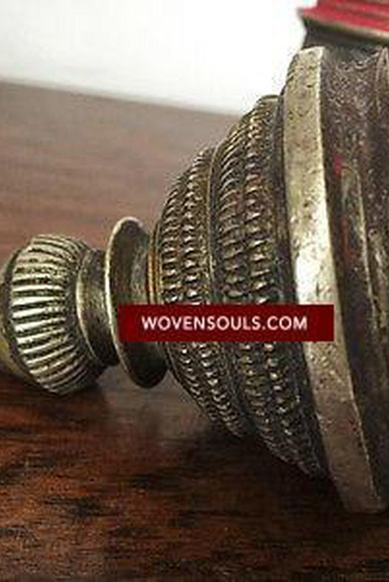 895 Superb Kumkum Sindoor Box from South India-WOVENSOULS-Antique-Vintage-Textiles-Art-Decor