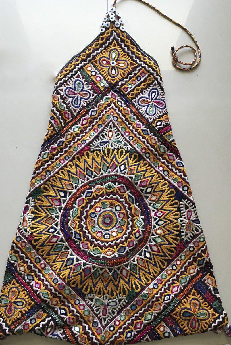 943 Dowry Bag Vintage Rabari Embroidery from Gujarat-WOVENSOULS-Antique-Vintage-Textiles-Art-Decor