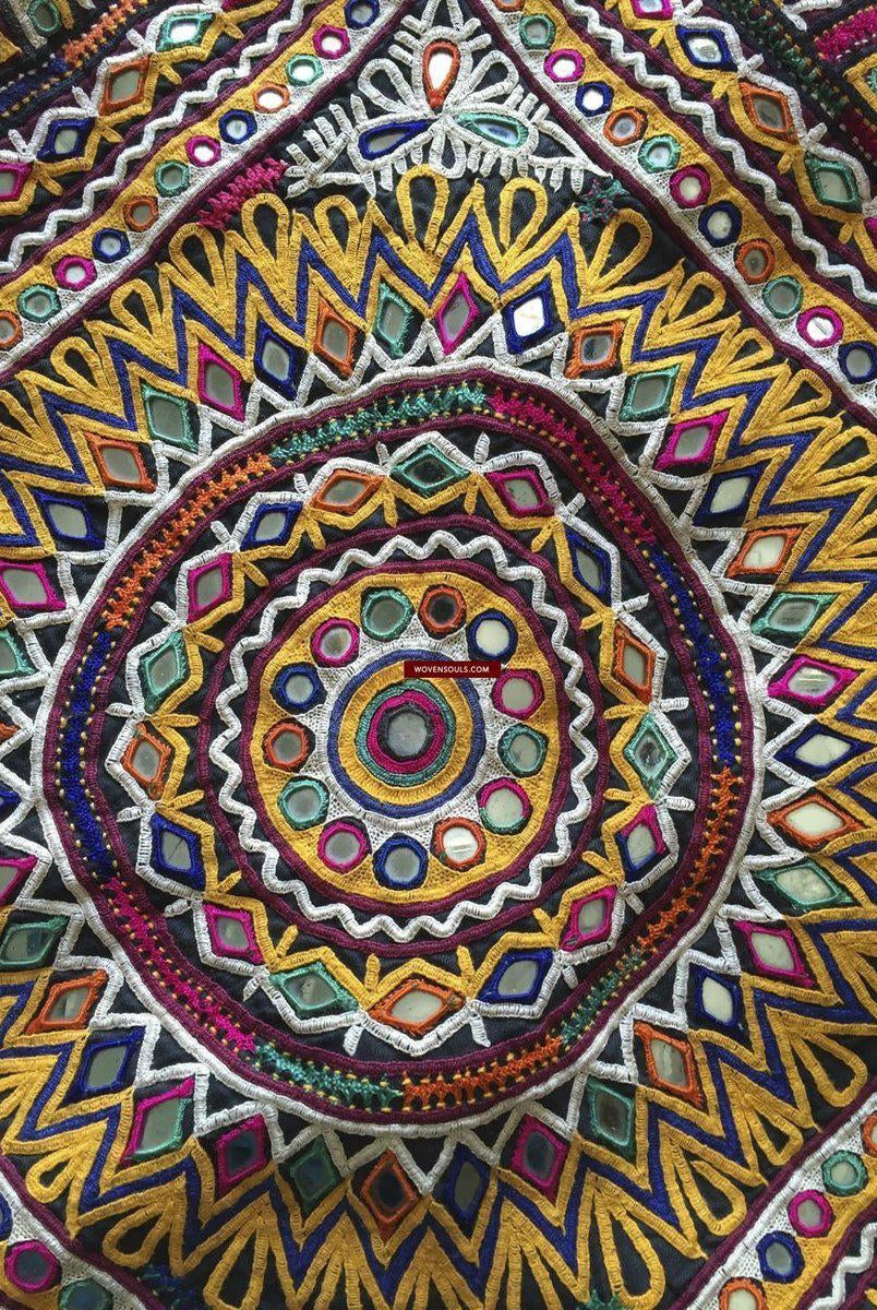 943 Dowry Bag Vintage Rabari Embroidery from Gujarat-WOVENSOULS-Antique-Vintage-Textiles-Art-Decor