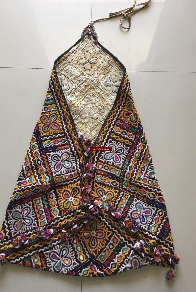 943 Dowry Bag Vintage Rabari Embroidery from Gujarat-WOVENSOULS-Antique-Vintage-Textiles-Art-Decor