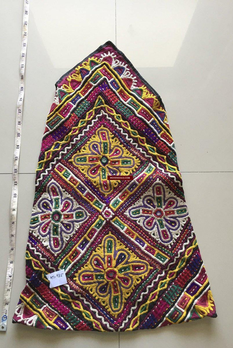 955 Dowry Bag - Vintage Rabari Embroidery from Gujarat-WOVENSOULS-Antique-Vintage-Textiles-Art-Decor