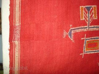 800 Shekhawati Bishnoi Shawl Rajasthan Textile Art - WOVENSOULS Antique Textiles & Art Gallery