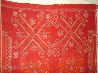800 Shekhawati Bishnoi Shawl Rajasthan Textile Art - WOVENSOULS Antique Textiles & Art Gallery