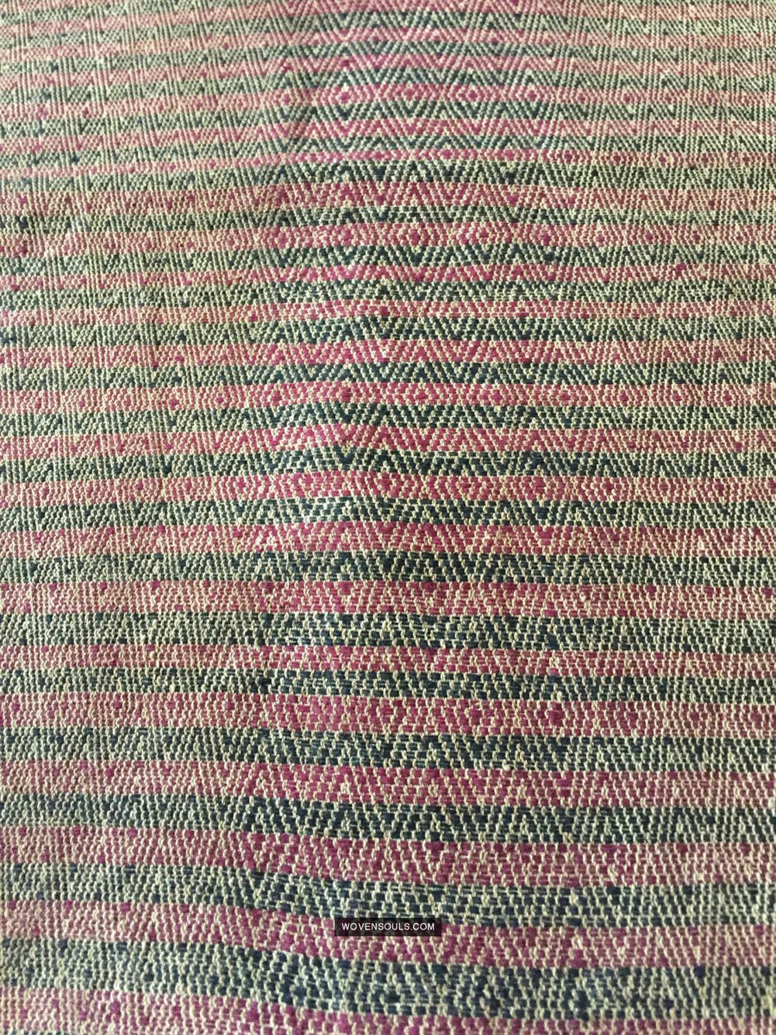 1032 Antique Batak Shaman Head Cloth - WOVENSOULS Antique Vintage Art Interior Decor