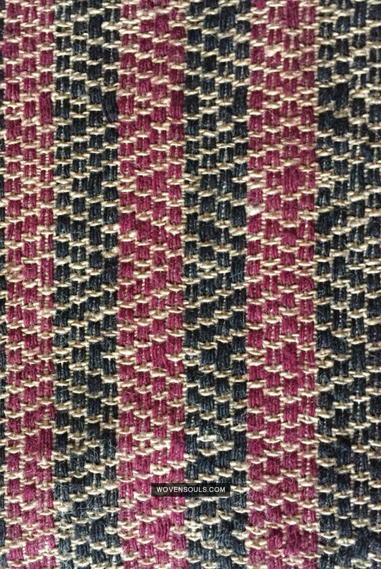1032 Antique Batak Shaman Head Cloth - WOVENSOULS Antique Vintage Art Interior Decor