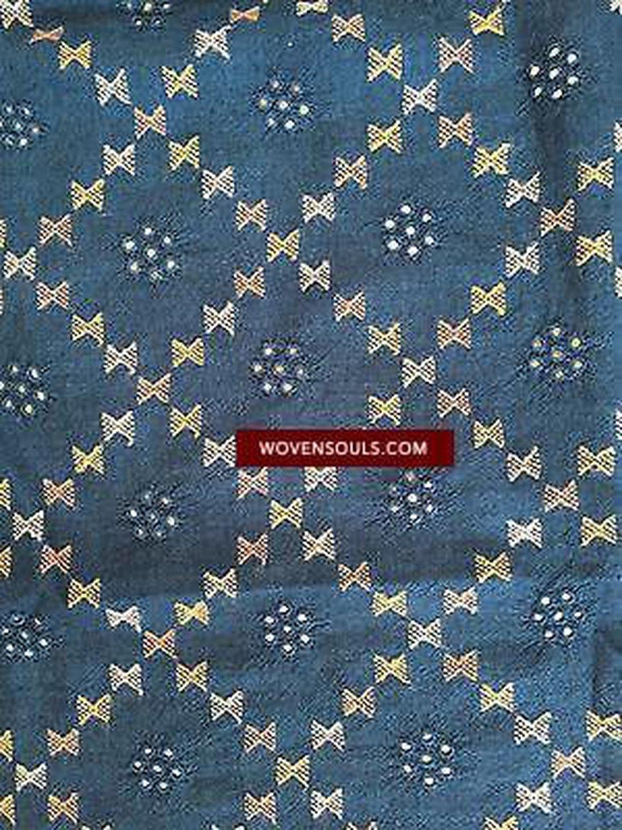 E220 SOLD Tribal Wool Shawl - Kutch - Recently Made-WOVENSOULS-Antique-Vintage-Textiles-Art-Decor