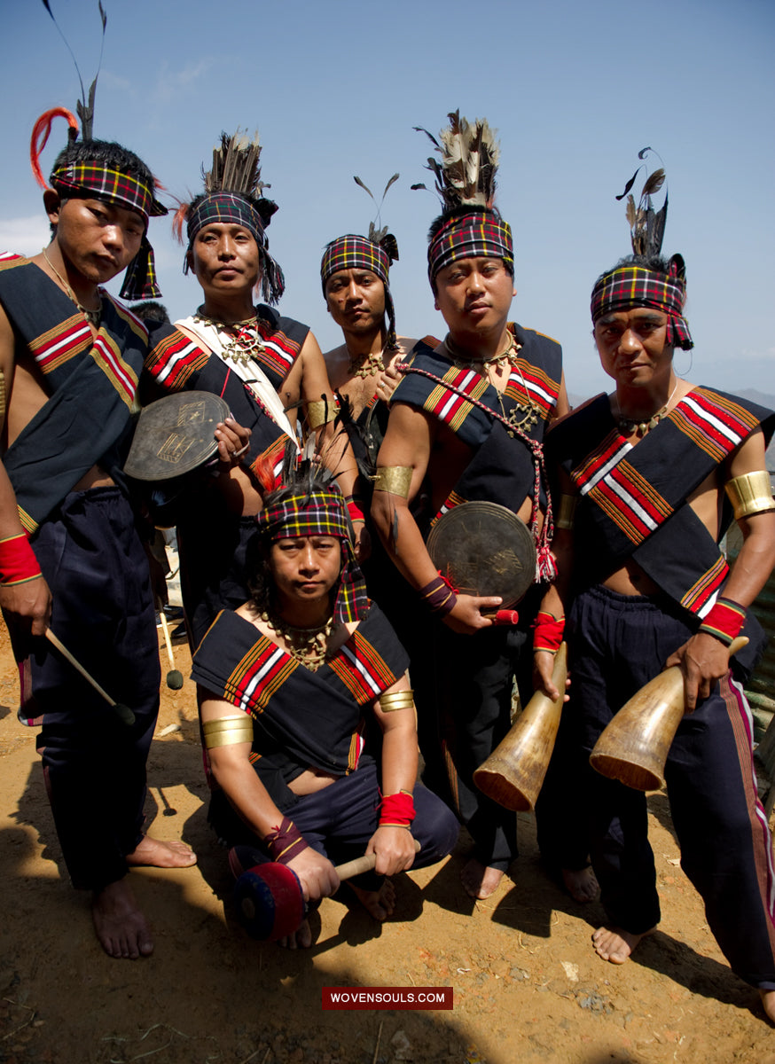 Portraits from Mizoram-WOVENSOULS Antique Textiles & Art Gallery