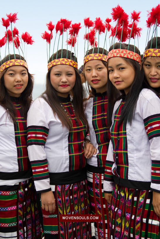 Portraits from Mizoram-WOVENSOULS Antique Textiles & Art Gallery