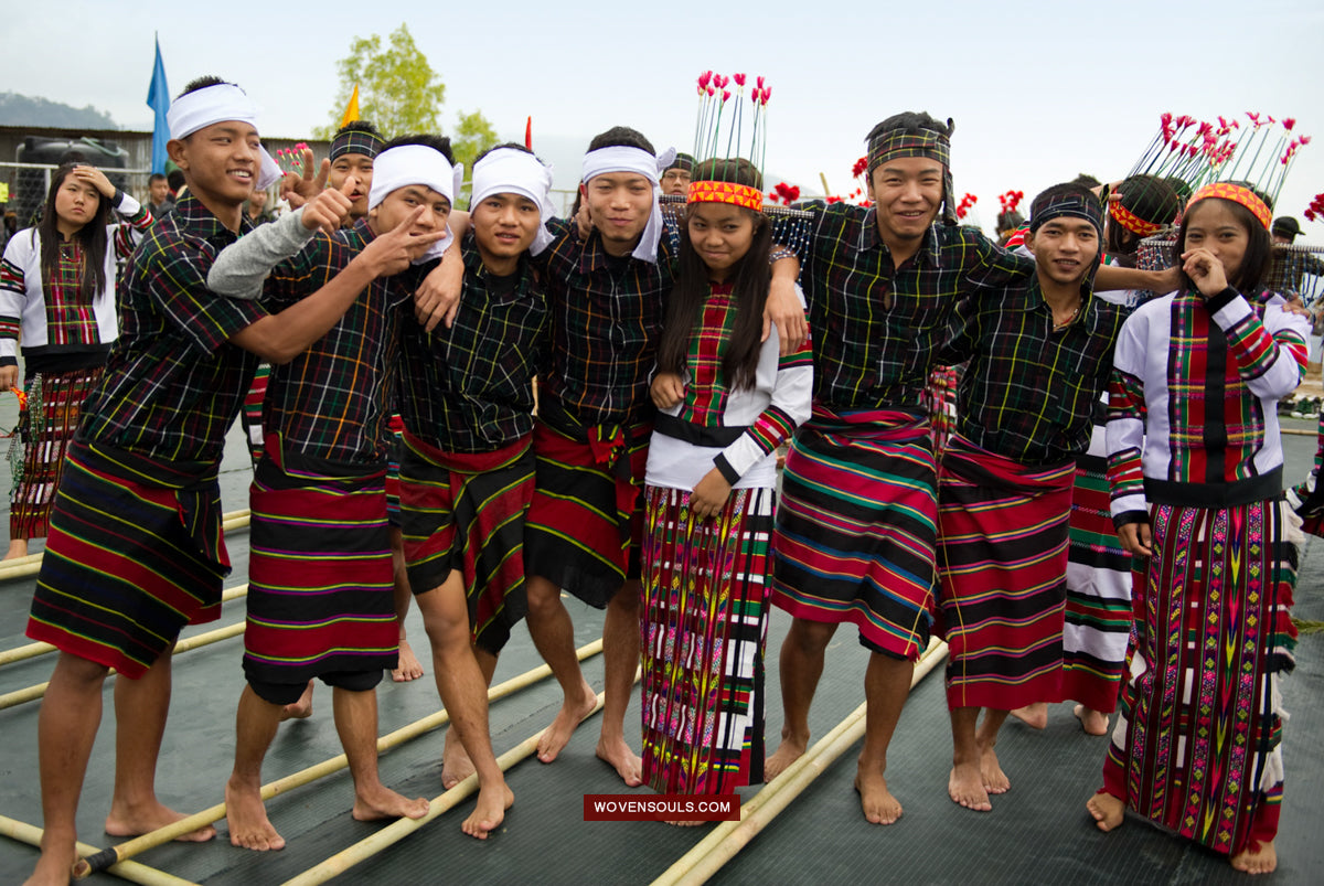 Portraits from Mizoram-WOVENSOULS Antique Textiles & Art Gallery