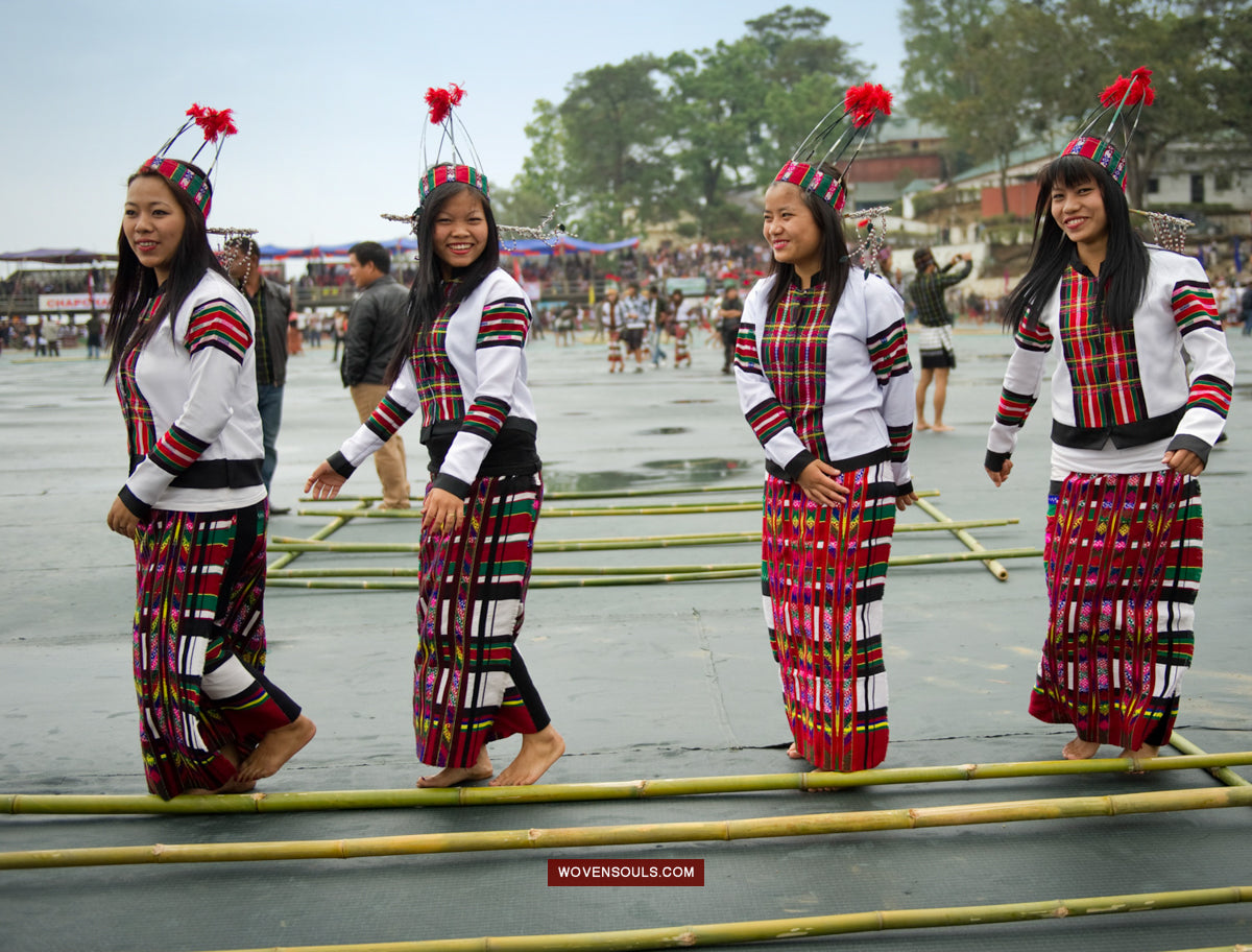 Portraits from Mizoram-WOVENSOULS Antique Textiles & Art Gallery