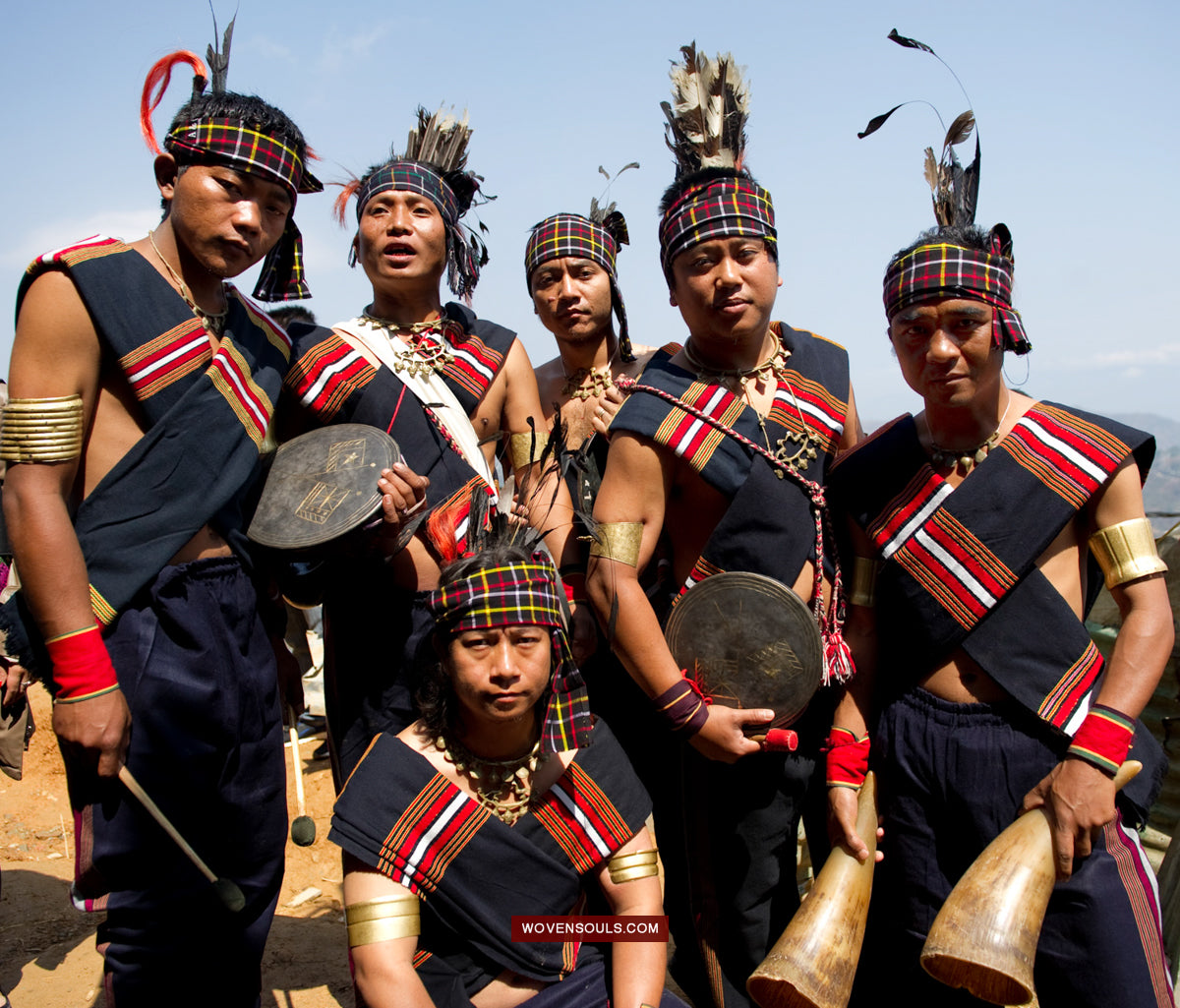 Portraits from Mizoram-WOVENSOULS Antique Textiles & Art Gallery