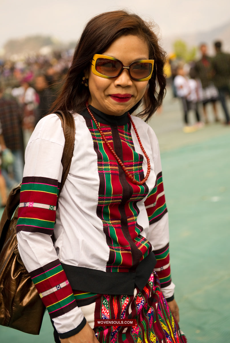 Portraits from Mizoram-WOVENSOULS Antique Textiles & Art Gallery