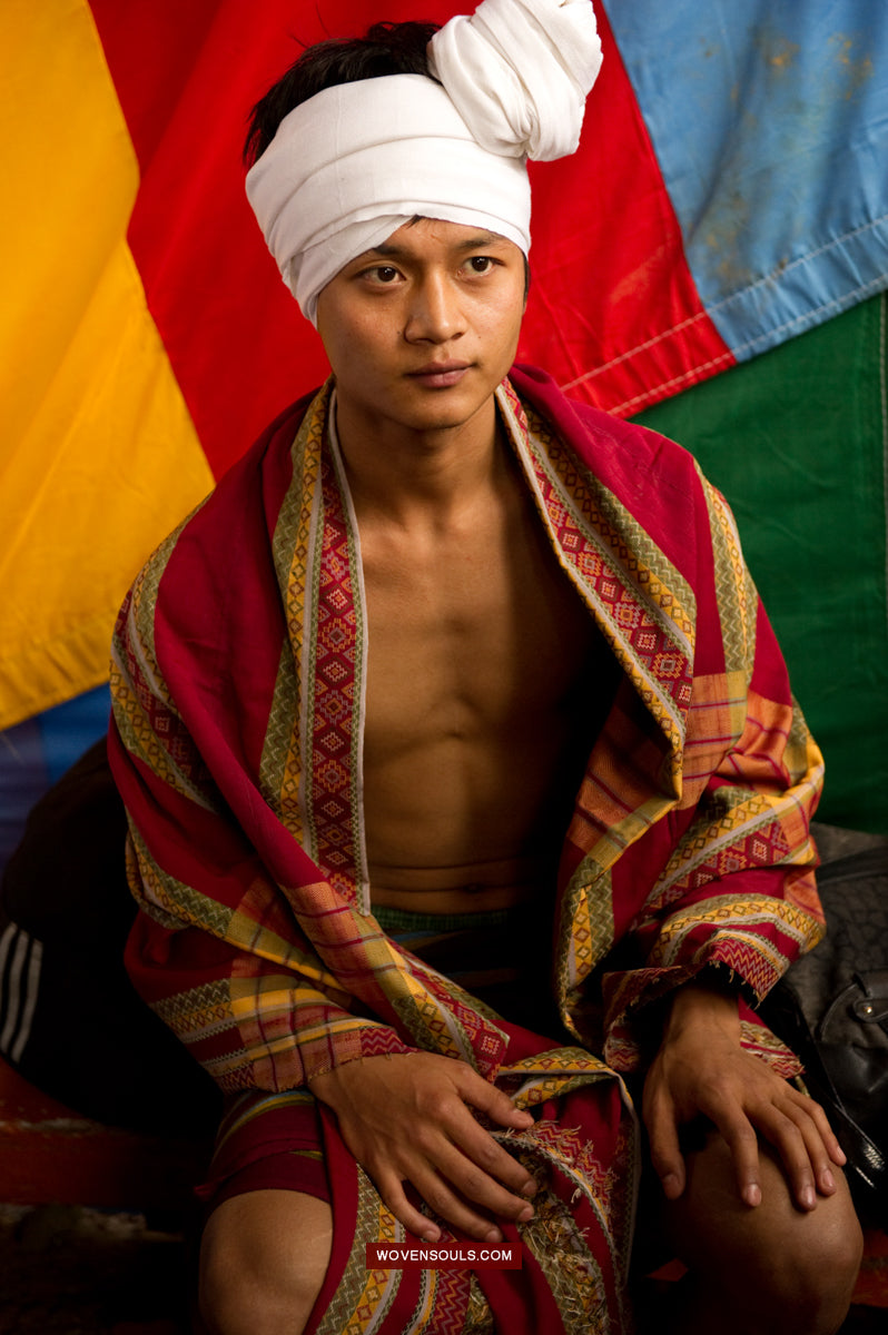 Portraits from Mizoram-WOVENSOULS Antique Textiles & Art Gallery