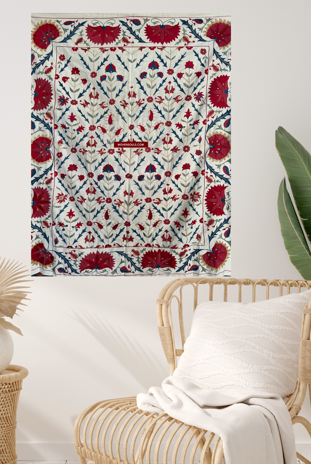 Idée déco avec une Suzani - 2