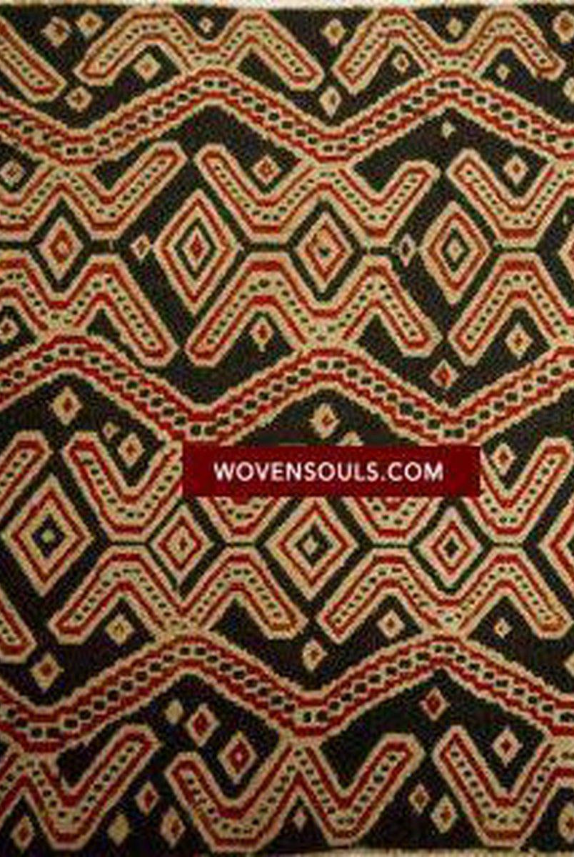 SOLD Antique Dayak Pua Pilih Weaving-WOVENSOULS-Antique-Vintage-Textiles-Art-Decor
