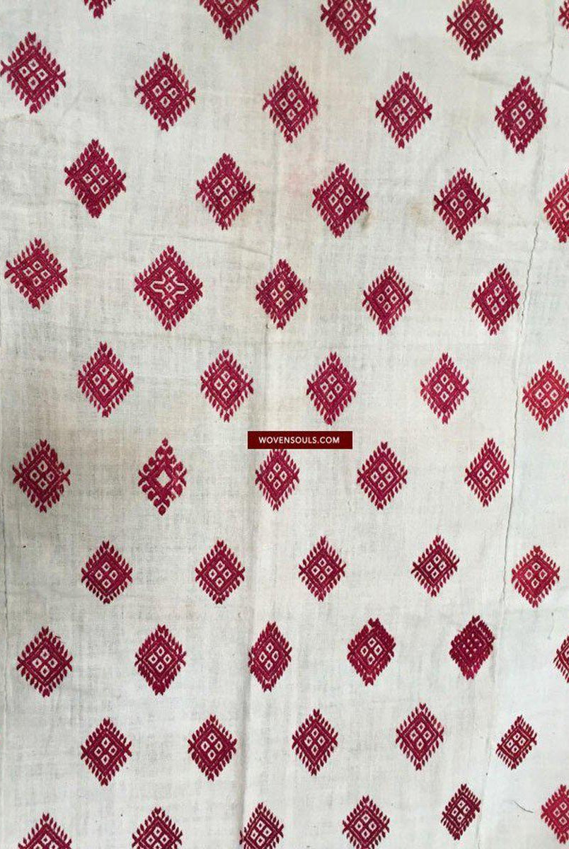 SOLD Antique Nuristan Shawl-WOVENSOULS-Antique-Vintage-Textiles-Art-Decor