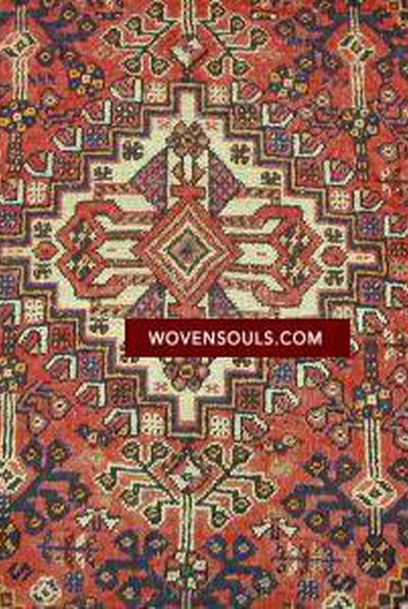 SOLD Antique Shiraz Rug-WOVENSOULS-Antique-Vintage-Textiles-Art-Decor