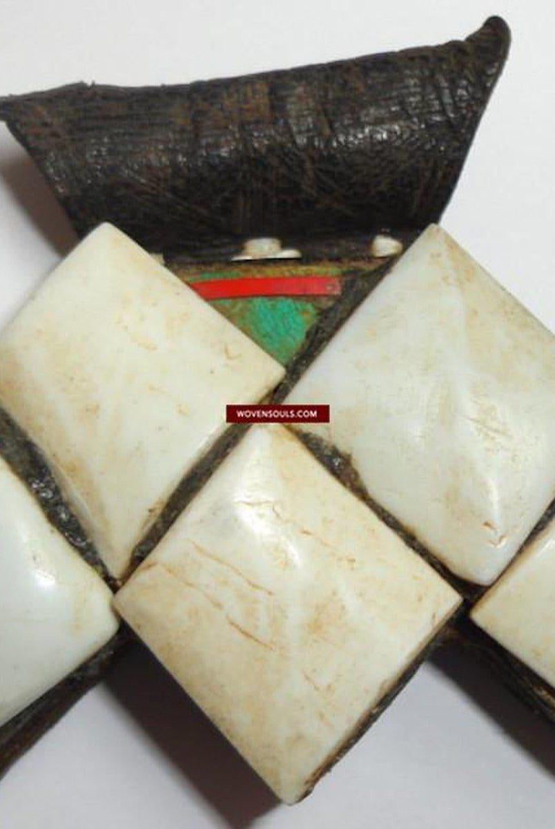 Antique Tuarge Pendant-WOVENSOULS-Antique-Vintage-Textiles-Art-Decor