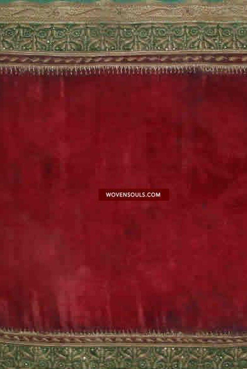 Antique Zardozi Panel-WOVENSOULS-Antique-Vintage-Textiles-Art-Decor