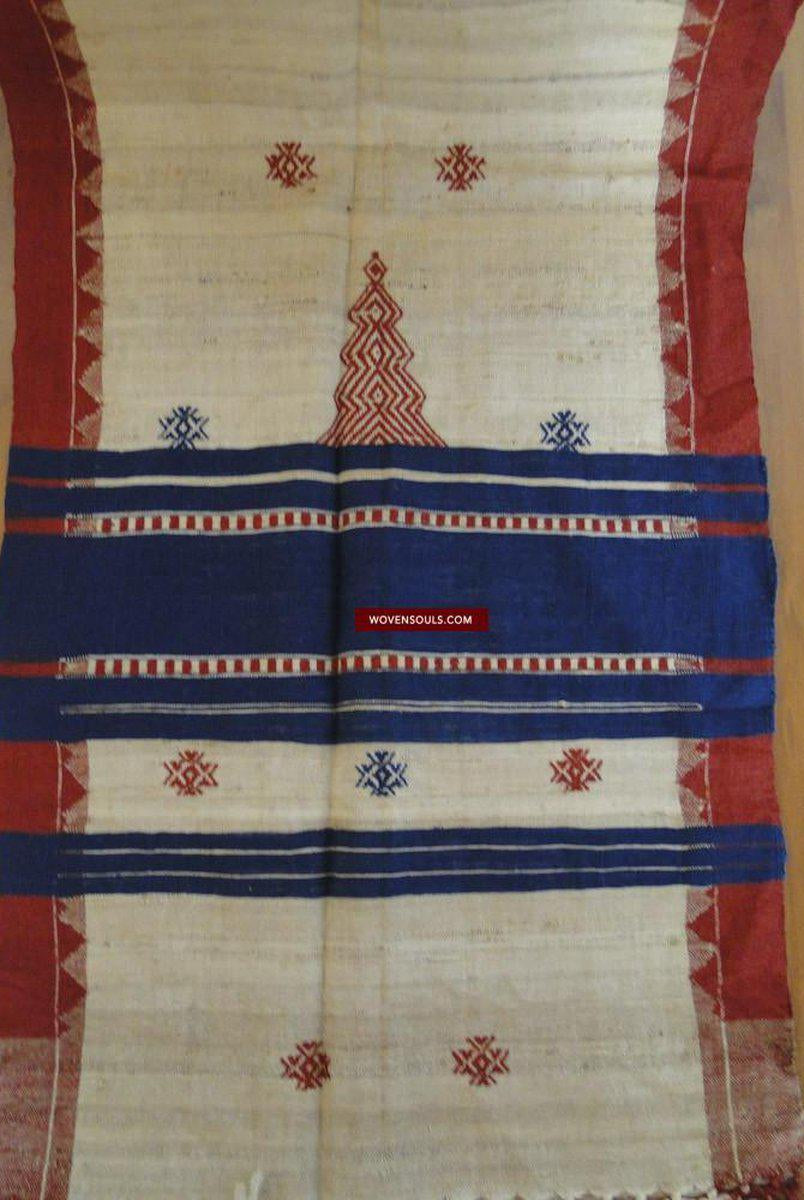 Odisha Weaving - All natural dyes-WOVENSOULS-Antique-Vintage-Textiles-Art-Decor