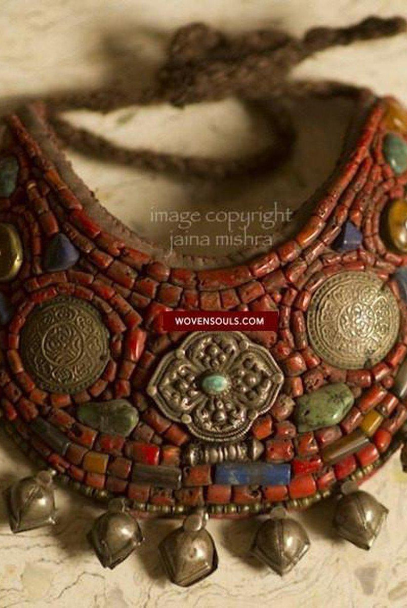 SOLD Old Ladakh Skeypuk-WOVENSOULS-Antique-Vintage-Textiles-Art-Decor