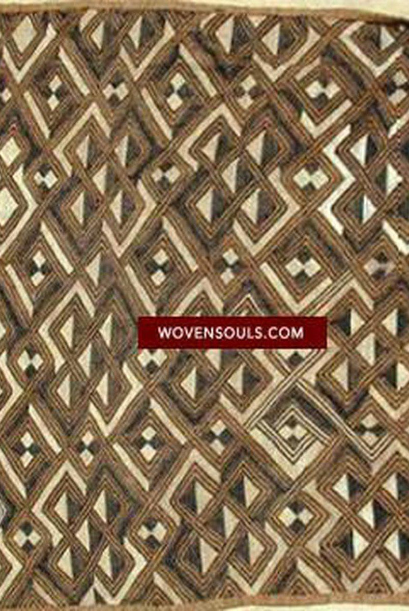SOLD Old Kuba Prestige Cloth-WOVENSOULS-Antique-Vintage-Textiles-Art-Decor