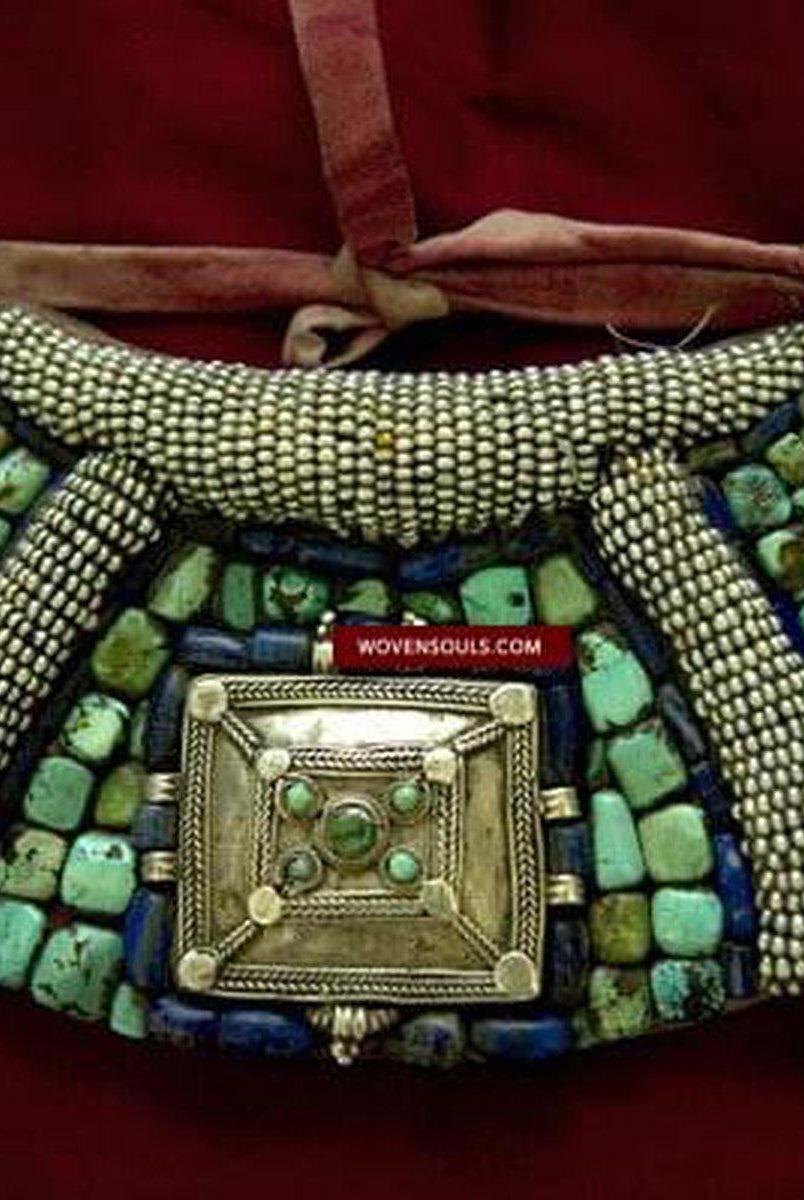 SOLD Old Ladakh Skeypuk-WOVENSOULS-Antique-Vintage-Textiles-Art-Decor