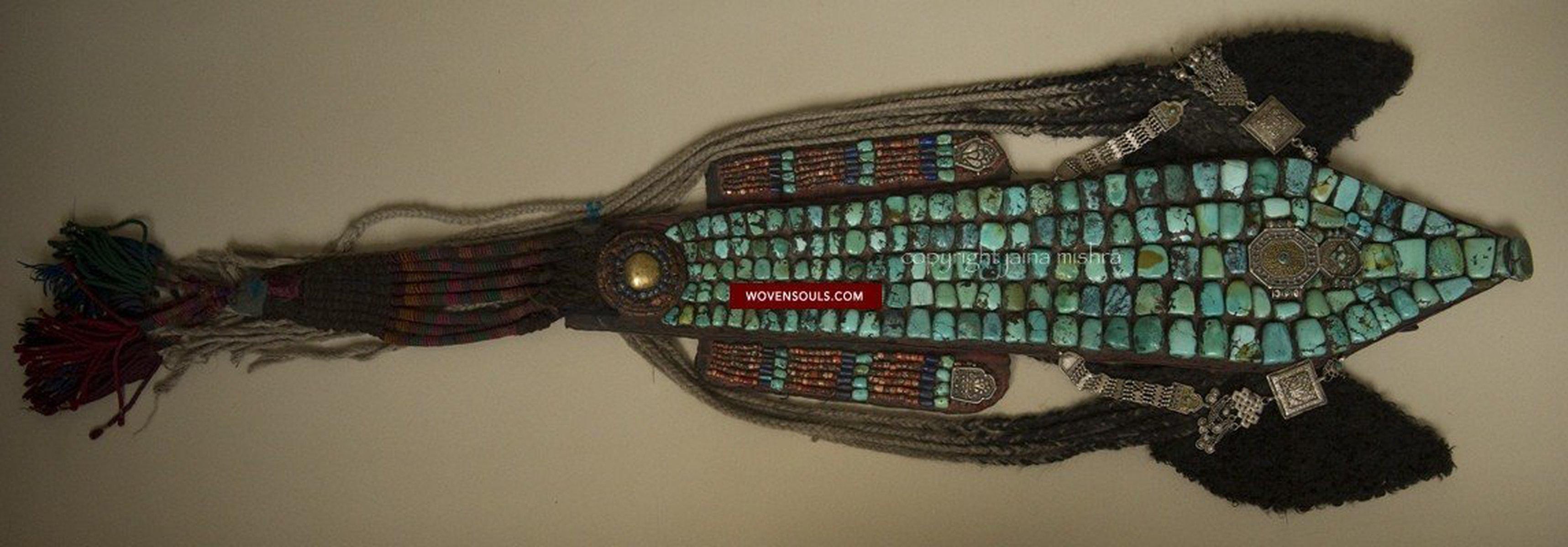 SOLD Old Museum Quality Zanskar Ladakh Perak Jewelry-WOVENSOULS-Antique-Vintage-Textiles-Art-Decor