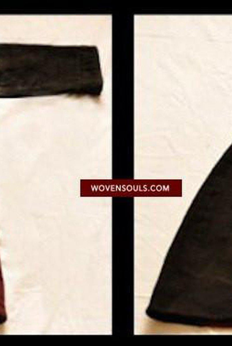 SOLD Vintage Textile - Old Tibetan Pattu Children's Clothes-WOVENSOULS-Antique-Vintage-Textiles-Art-Decor