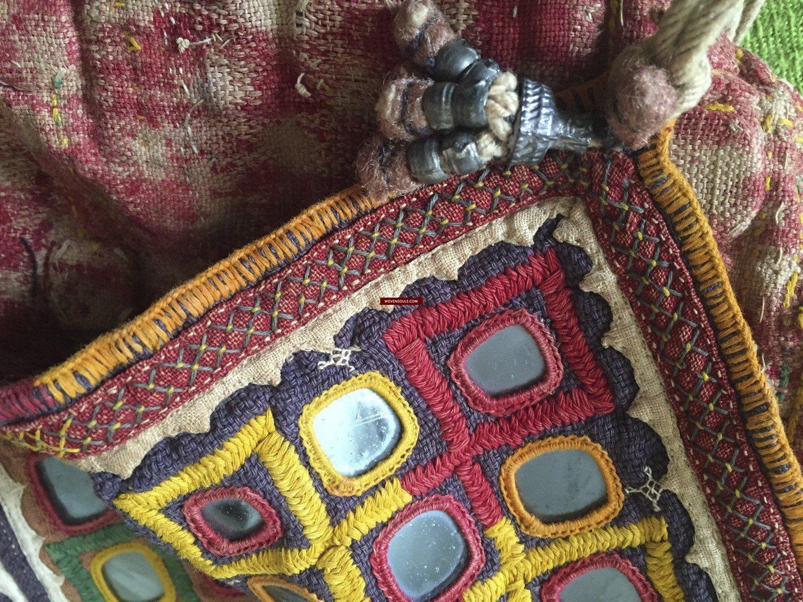 1035 SOLD Superb Antique Banjara Chaakla Wall Decor-WOVENSOULS-Antique-Vintage-Textiles-Art-Decor