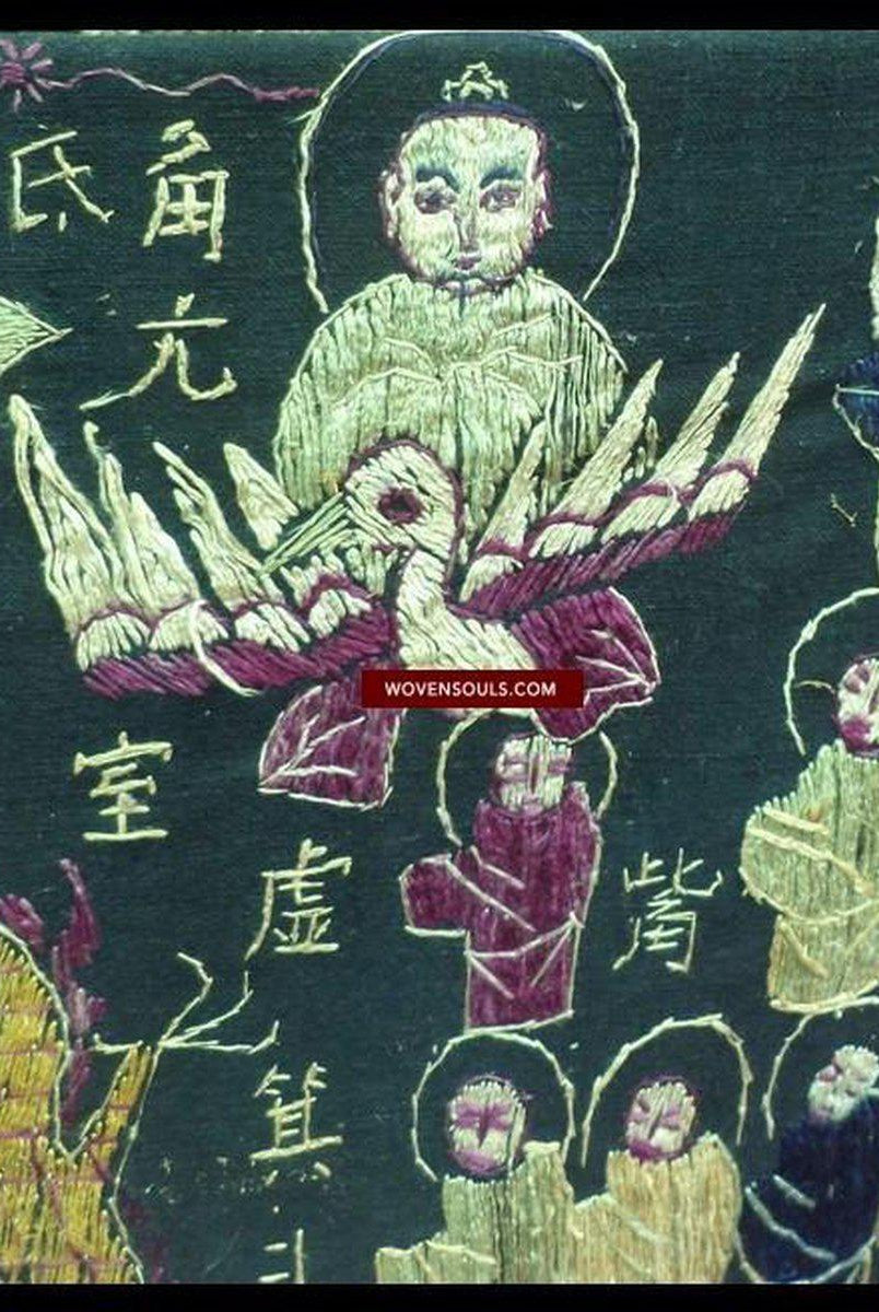 1056 Veste del drago per Yao Shaman-WOVENSOULS-Arredamento artistico-tessile-vintage-antico